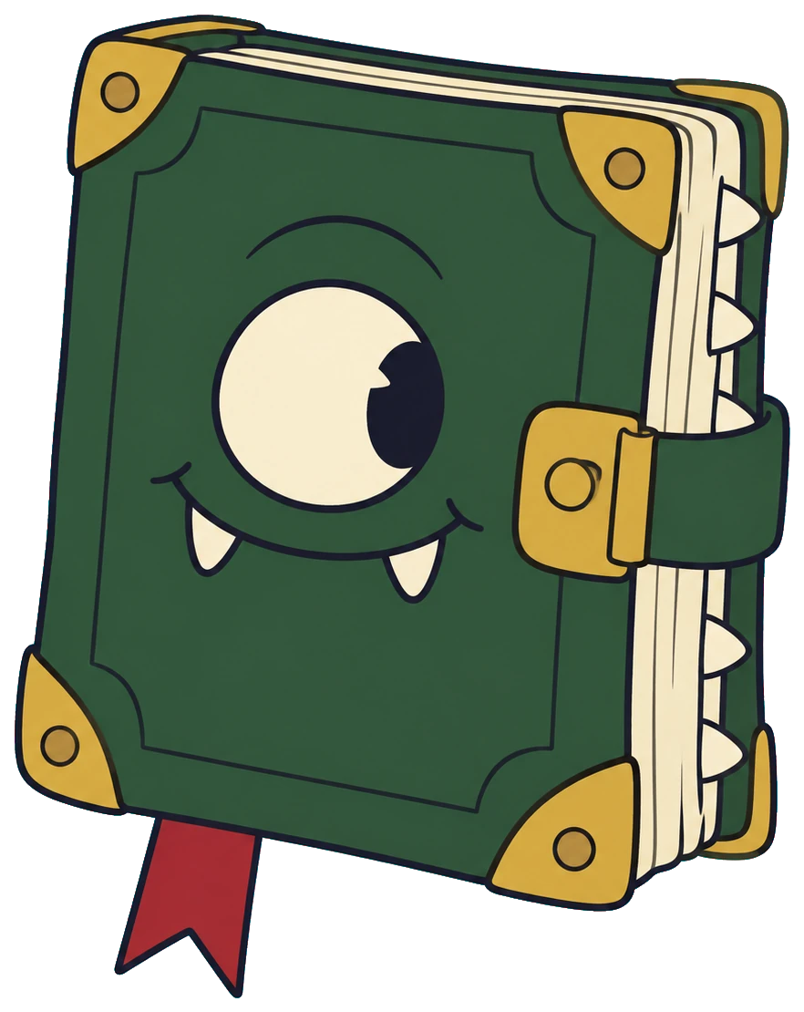 Hideous Monster History Book